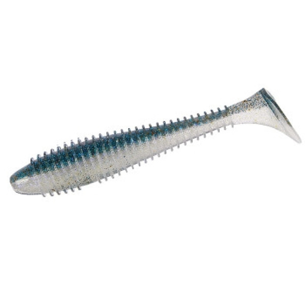 Силікон Keitech Swing Impact FAT 6.8" (3 шт/уп) ц: ea#22 electric silver shiner