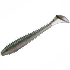 Силікон Keitech Swing Impact FAT 6.8" (3 шт/упак) ц:482 ghost rainbow