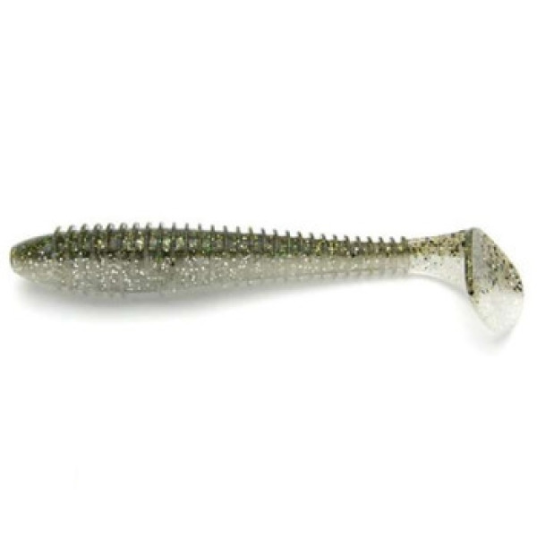 Силікон Keitech Swing Impact FAT 7.8" (2 шт/упак) ц:416 silver flash minnow