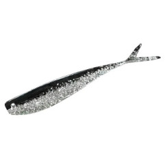 Силікон Lunker City Fat Fin-S Fish 3.5" #033 Silver Pepper Shiner 10шт.