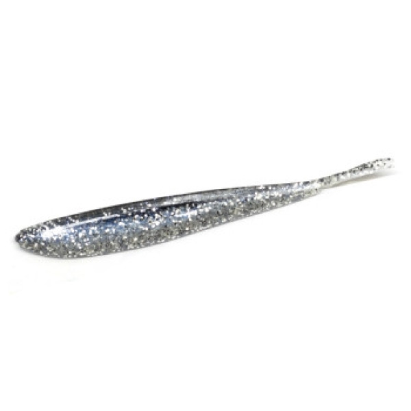 Силікон Lunker City Fin-S Fish 10/BG 3.5" #136 Black Ice