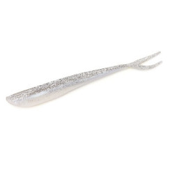Silicone Lunker City Fin-S Fish 7" #132 Ice Shad 4 pcs.
