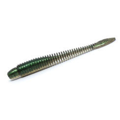 Силікон Lunker City Ribster 4.5" 9/bag #235 Green Halo