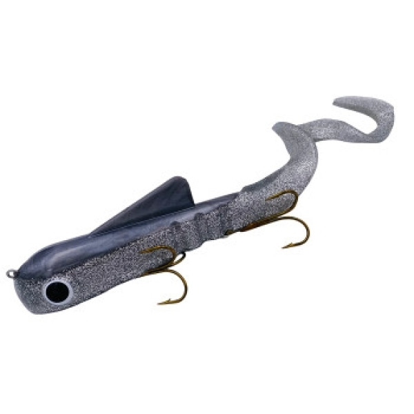 Силикон Musky Innovations Magnum Bull Dawg 12`` #UV Reflex Silver Cisco