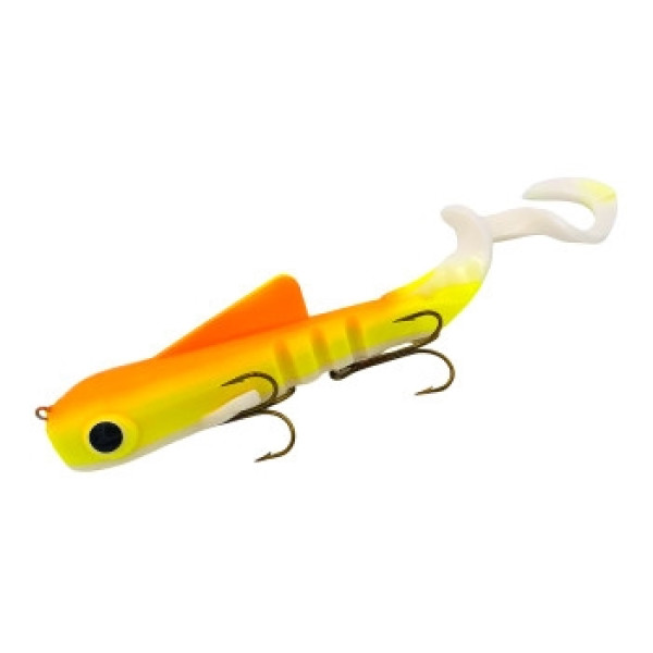 Силикон Musky Innovations Magnum Bull Dawg 12`` #UV Reflex Sunrise