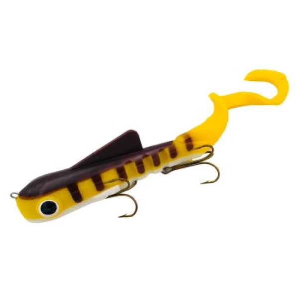 Силікон Musky Innovations Magnum Bull Dawg 12" #UV Refflex Yellow Perch