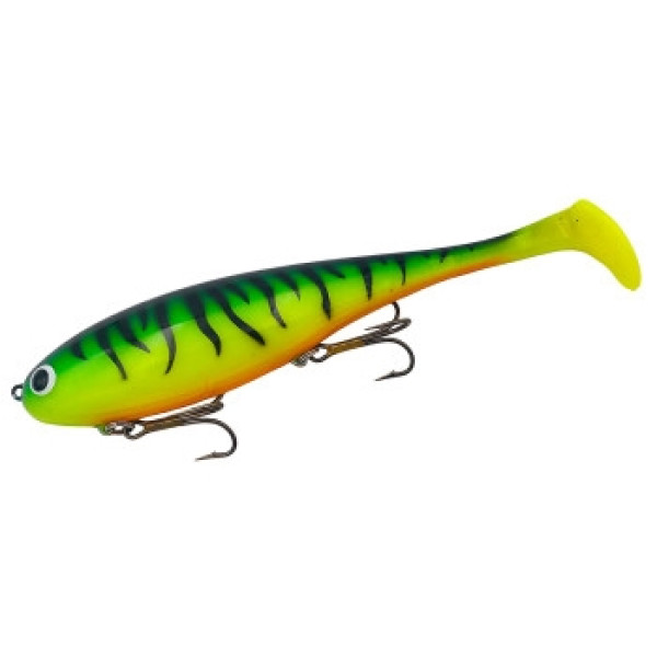 Силікон Musky Innovations Magnum Shallow Swimmin` Dawg 10`` #Fire Tiger
