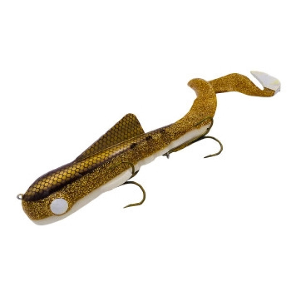 Силікон Musky Innovations Pro Regular Bull Dawg 9 `` #Walleye