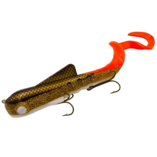 Musky Innovations Regular Bull Dawg Silicone 9" #Holo Walleye