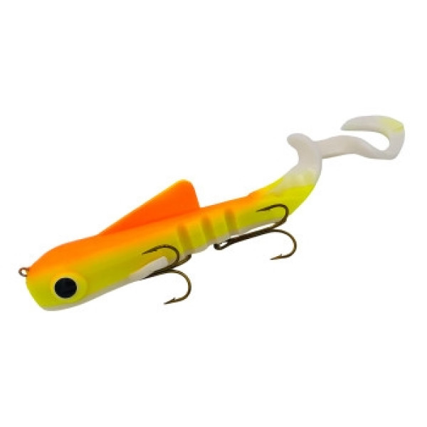 Silicone Musky Innovations Regular Bull Dawg 9" #UV Reflex Sunrise