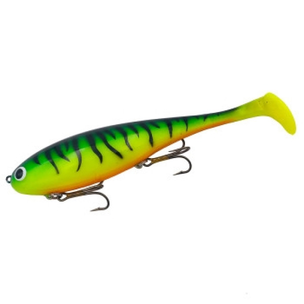 Силікон Musky Innovations Regular Shallow Swimmin` Dawg 8" #Fire Tiger