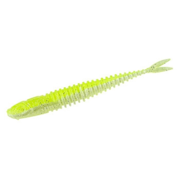 Silicone Northland Fishing Tackle Eye-Candy Minnow 4" 5pc #Chartreuse Shad