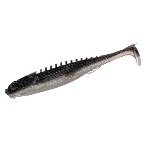 Silicone Northland Fishing Tackle Eye-Candy Paddle Shad 3.5" 5pc #Glo Fathead