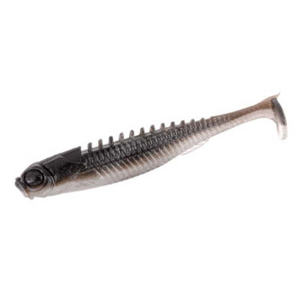 Силікон Northland Fishing Tackle Eye-Candy Paddle Shad 3.5" 5pc #Smoke Shad