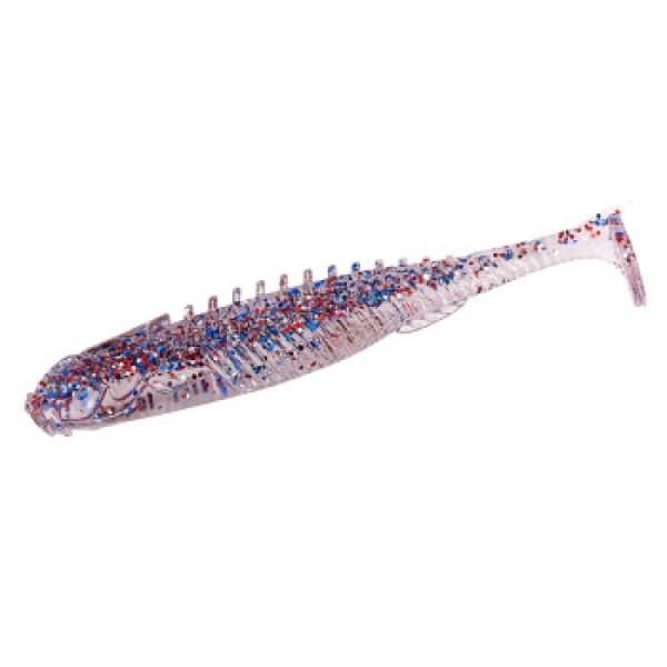 Силікон Northland Fishing Tackle Eye-Candy Paddle Shad 3.5" 5pc #Firecracker