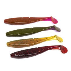 Silicone Queen Fishing Sniper 3.75" #18 mix