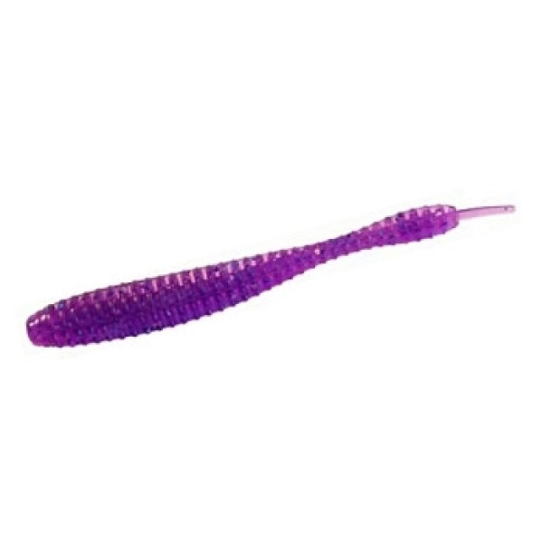 Silicone Reins Bubbring Shaker 3" 567 Lilac Silver-Blue Flake 14pcs