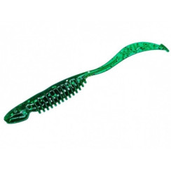Silicone Reins Curly Shad 3.5" 397 Motor Oil SP (14 pcs/pack)