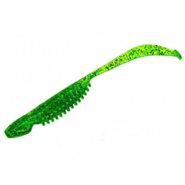 Silicone Reins Curly Shad 3.5" 592 Bucksy Chart (14 pcs/pack)
