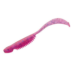 Silicone Reins Curly Shad 3.5" 443 Pink Sardine (14 pcs/pack)