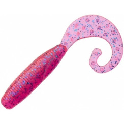 Silicone Reins FAT G-Tail Grub 2" 443 Pink Sardine (20 pcs/pack)