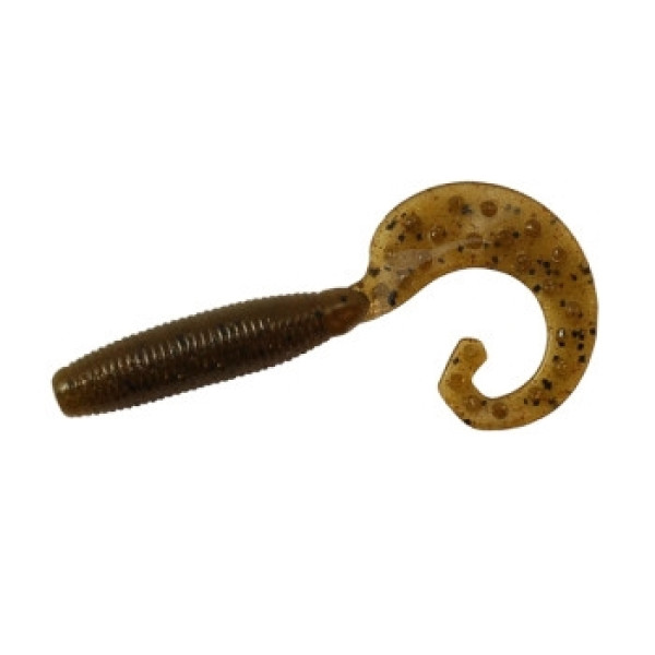 Силикон Reins FAT G TAIL GRUB 3" 002 Green pumpkin 12шт					