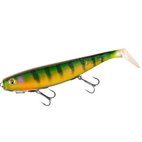 Silicone with mounting Fox Rage Pro Shad Loaded 18cm 46gr UV Stickleback #1