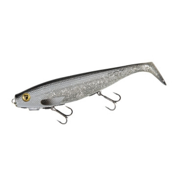 Silicone with mounting Fox Pro Shad Loaded 18cm 46gr UV Bleak