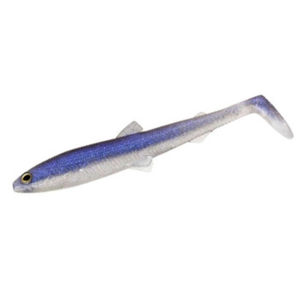 Westin BullTeez Shadtail Silicone 12.5cm 16g #Sparkling Blue 2pcs