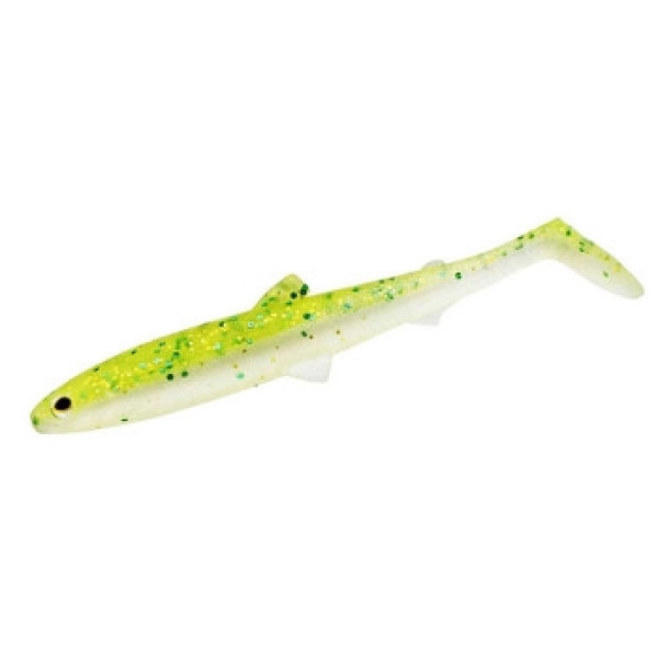 Silicone Westin BullTeez Shadtail 12.5cm 16g #Sparkling Chartreuse 2pc