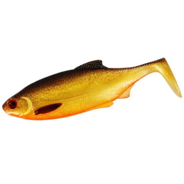 Silicone Westin Ricky the Roach Shadtail 14cm 42g #Gold Rush