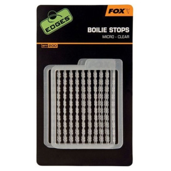 Стопор Edges Boilie Stops Micro Clear