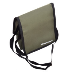 Bag for round plastic fishing rods