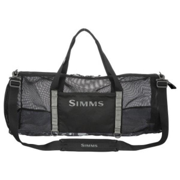 Simms Challenger Mesh Duffel 60L Hex Flo Camo Carbon