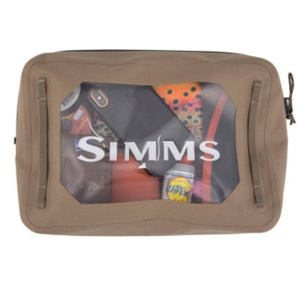 Simms Dry Creek Gear Pouch Tan 4L