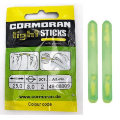 Светлячок Cormoran mini 3.0-25mm зеленый 2pcs