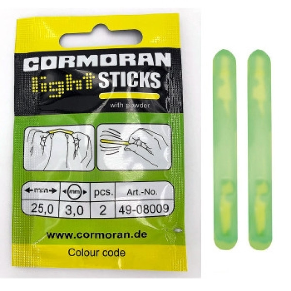 Светлячок Cormoran mini 3.0-25mm зеленый 2pcs