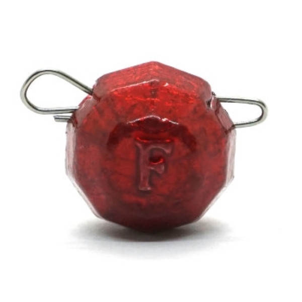Fanatik Faceted Red Lead, 30g, 5 pcs