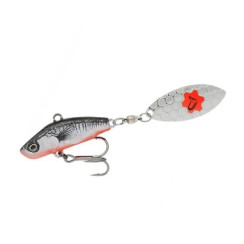 Тейл-спінер Savage Gear 3D Sticklebait Tailspin 73mm 13.0g Black Red