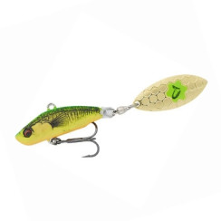 Тейл-спиннер Savage Gear 3D Sticklebait Tailspin 80mm 18.0g Firetiger