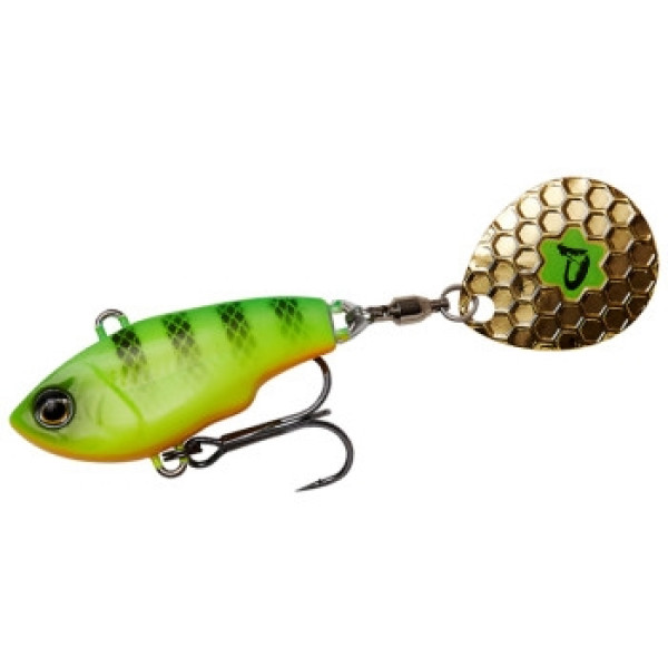 Тейл-спиннер Savage Gear Fat Tail Spin 55mm 9.0g Firetiger