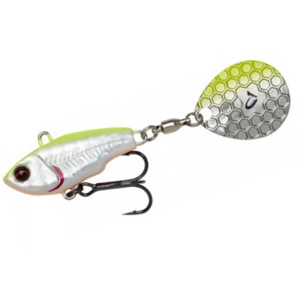Тейл-спиннер Savage Gear Fat Tail Spin 55mm 9.0g Lemon Back Flash