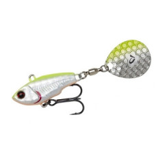 Тейл-спиннер Savage Gear Fat Tail Spin 65mm 16.0g Lemon Back Flash