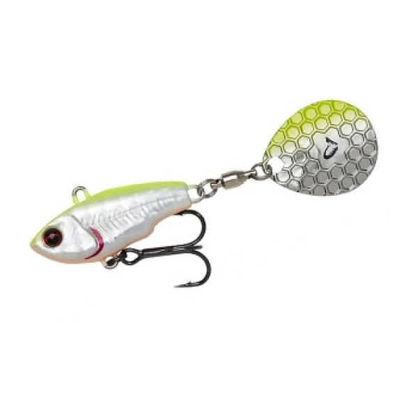 Тейл-спиннер Savage Gear Fat Tail Spin 65mm 16.0g Lemon Back Flash