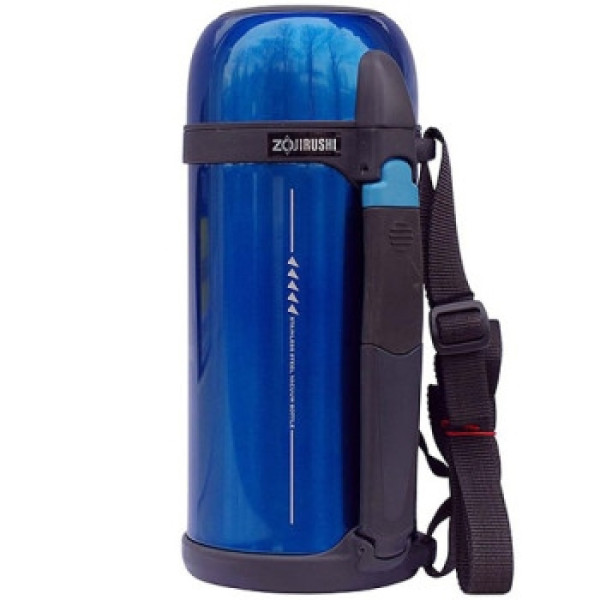 Термос ZOJIRUSHI SF-CС15AН 1.5 л (складная ручка+ремешок) ц:синий
