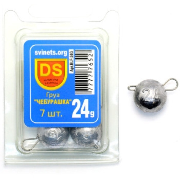 Ушастик Днипро Свинец разборной 24g 7pc