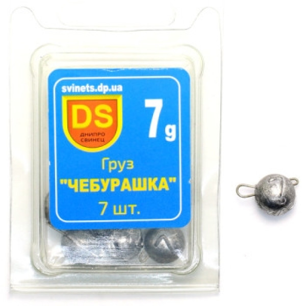 Ушастик Днипро Свинец разборной 7g 7pc