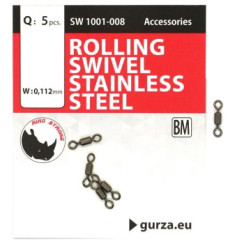 Вертлюг Gurza Rolling Swivel Stainless Steel BN #3 5pc