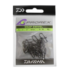Вертлюжок с застежкой Daiwa Prorex Snap Swivel L