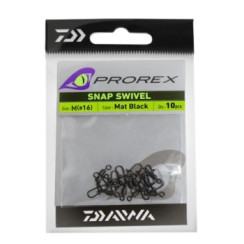 Вертлюжок с застежкой Daiwa Prorex Snap Swivel M